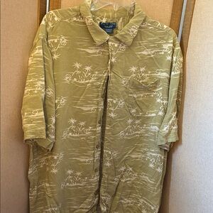 Puritan Tropical Print Shirt 2X